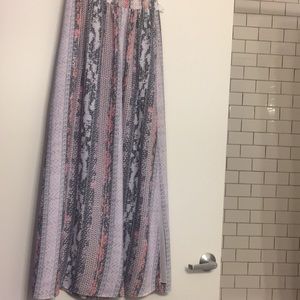 Long flowy maxi